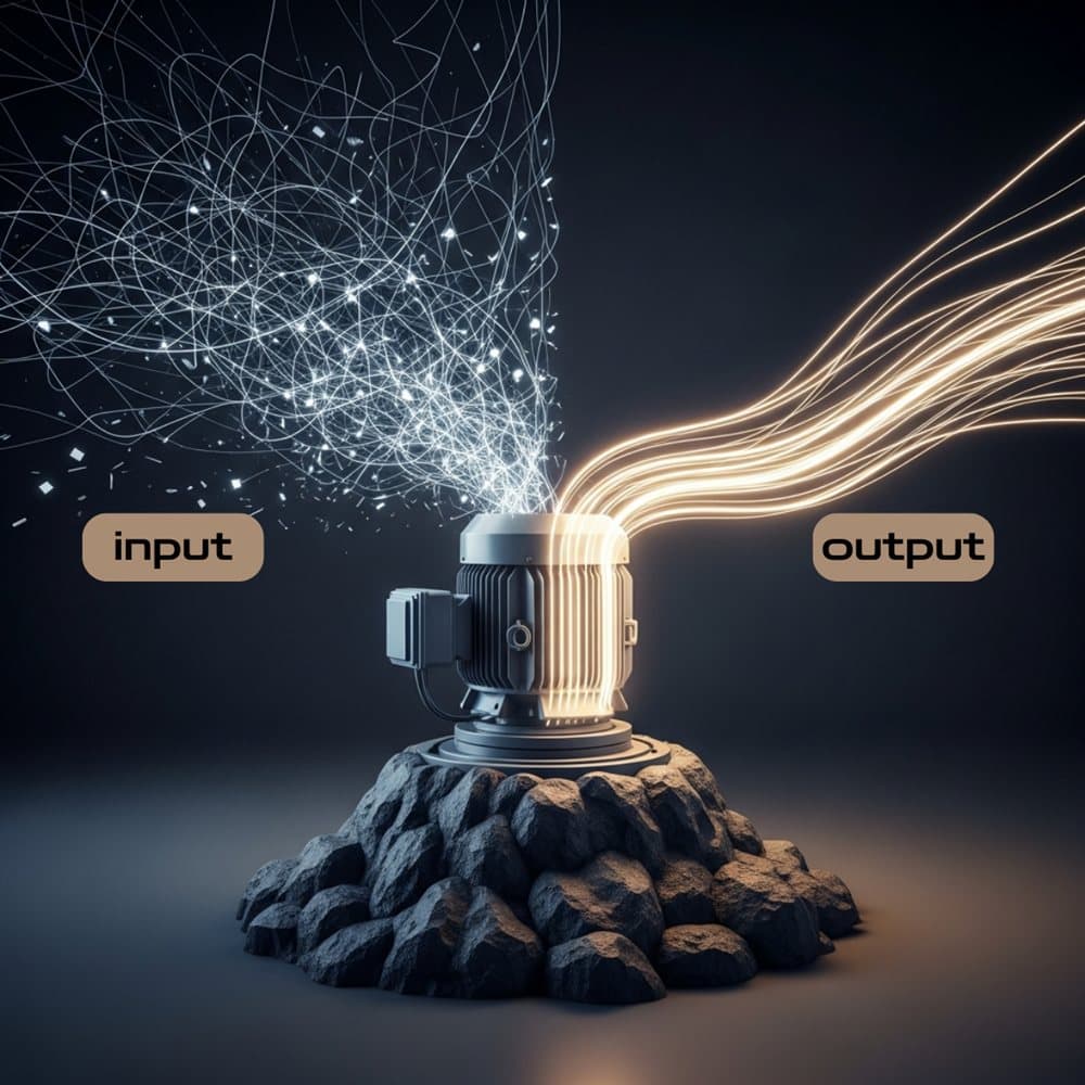 Van chaotische input naar gestroomlijnde output